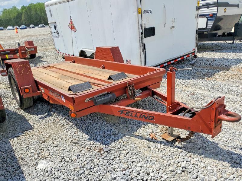 2017 Felling FT-6T-1 Tilt Deck Equipment Trailer