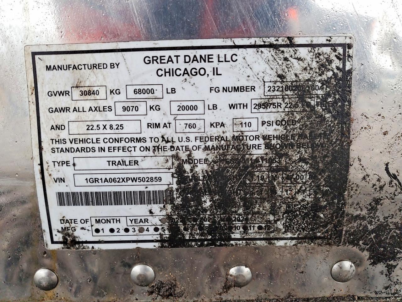 2023 Great Dane 2023 Great Dane Refrigerated Van Trailer