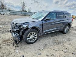 Ford salvage cars for sale: 2021 Ford Explorer Limited