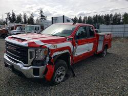 Salvage trucks for sale at Spanaway, WA auction: 2021 GMC Sierra K3500