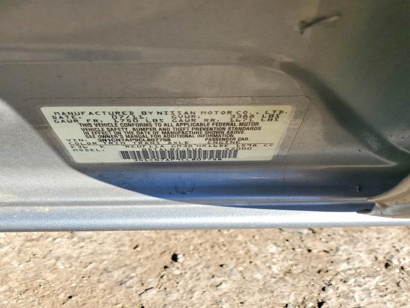 2012 Nissan Versa 1.6 s