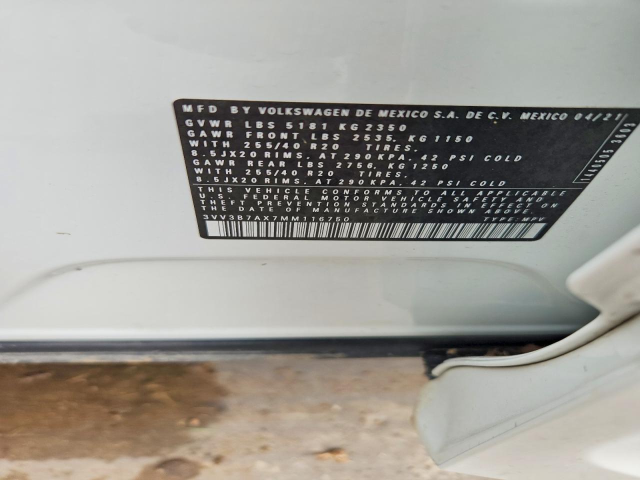 2021 Volkswagen Tiguan se