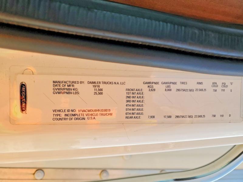 2017 Freightliner M2 106 Medium Duty
