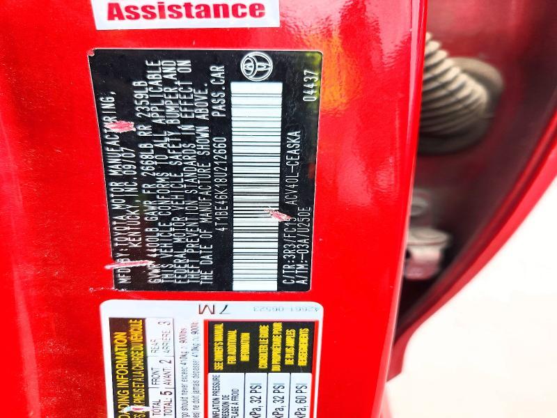 2008 Toyota Camry se