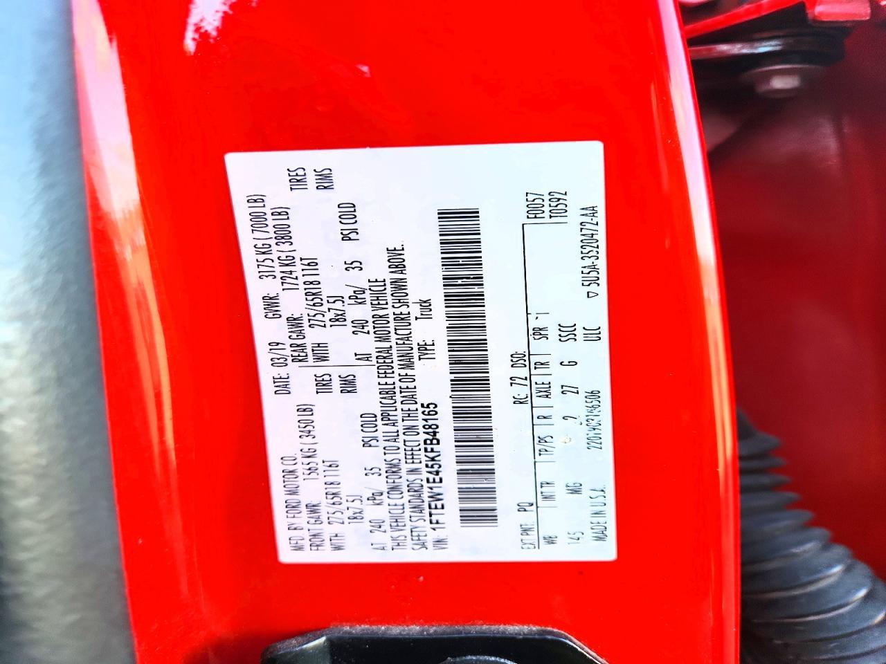 2019 Ford F150 Supercrew