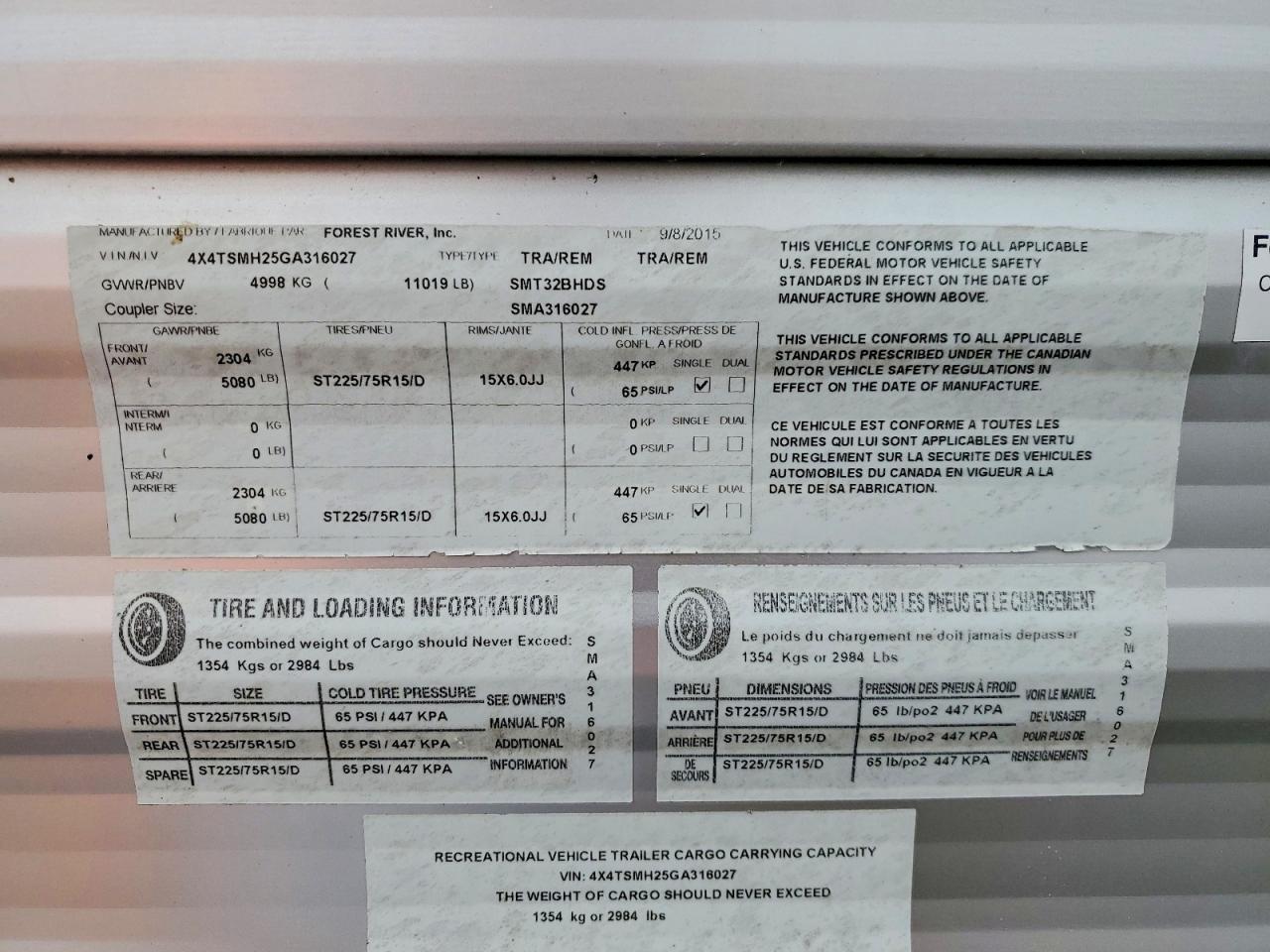 2016 Foresriver 2016 Forest River Salem Camper