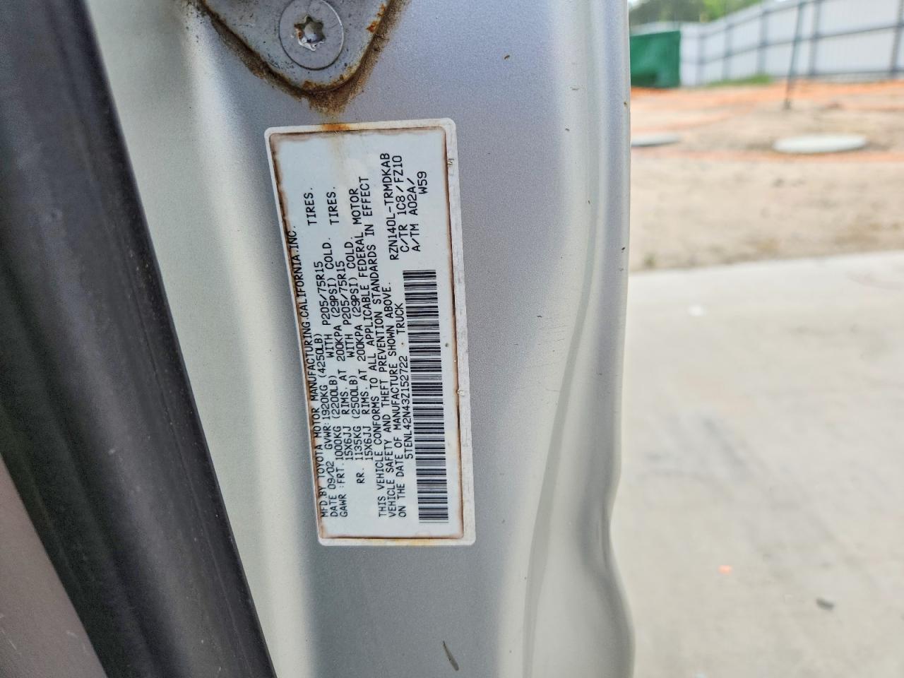 2003 Toyota Tacoma Base