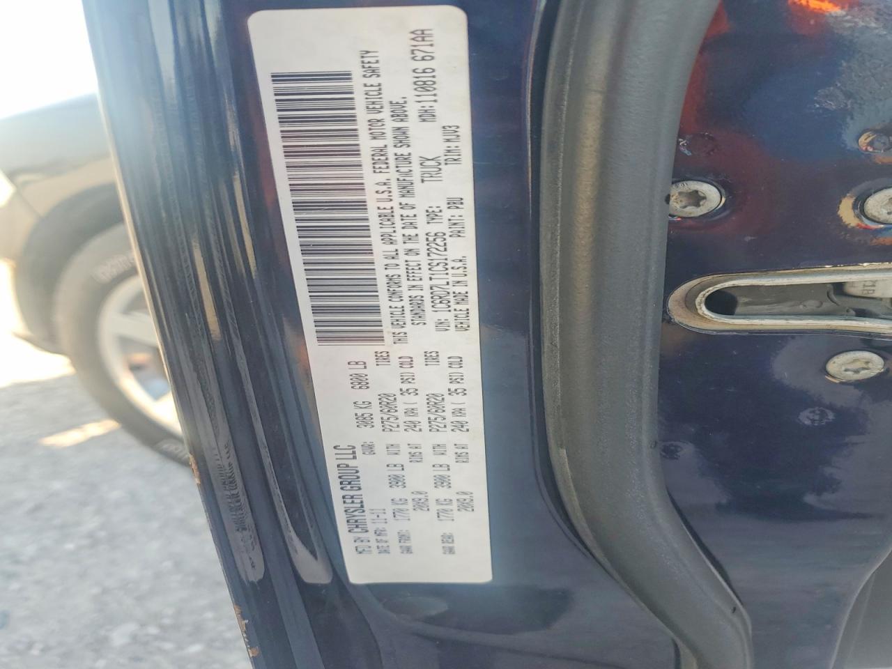 2012 Dodge RAM 1500 SLT