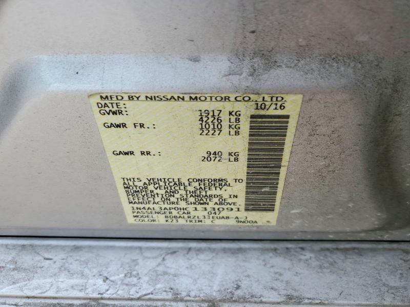 2017 Nissan Altima 2.5 sl