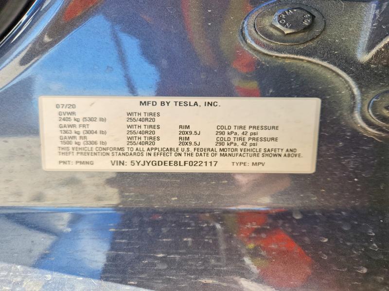 2020 Tesla Model y