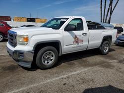 Salvage trucks for sale at Van Nuys, CA auction: 2015 GMC Sierra C1500