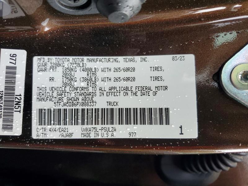 2023 Toyota Tundra Crewmax Limited