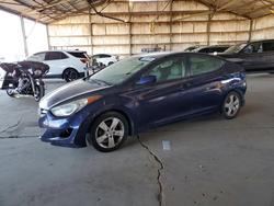 Salvage cars for sale from Copart Phoenix, AZ: 2013 Hyundai Elantra gls