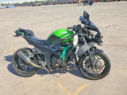Kawasaki salvage cars for sale: 2014 Kawasaki EX300 B