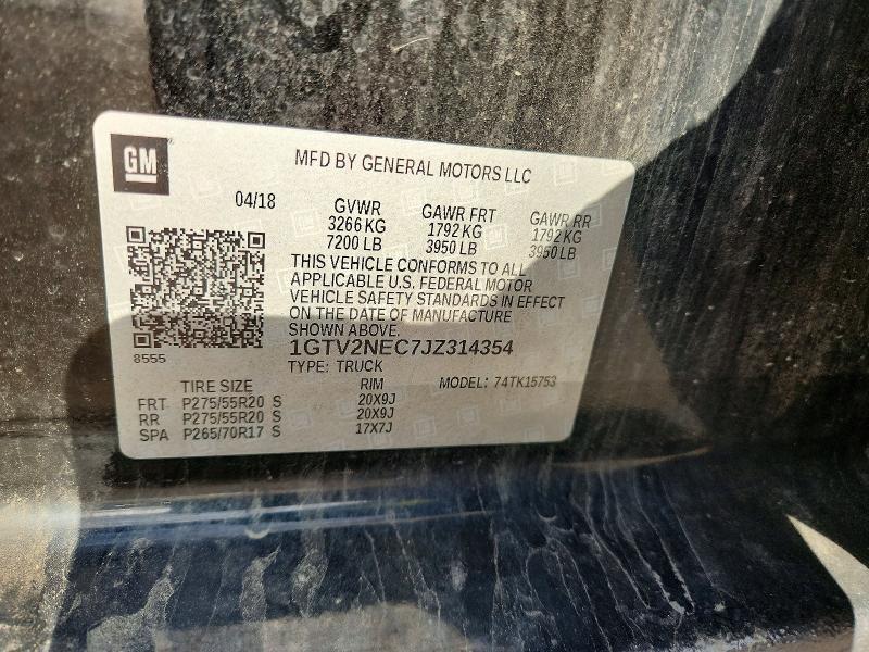 2018 GMC Sierra K1500 SLT
