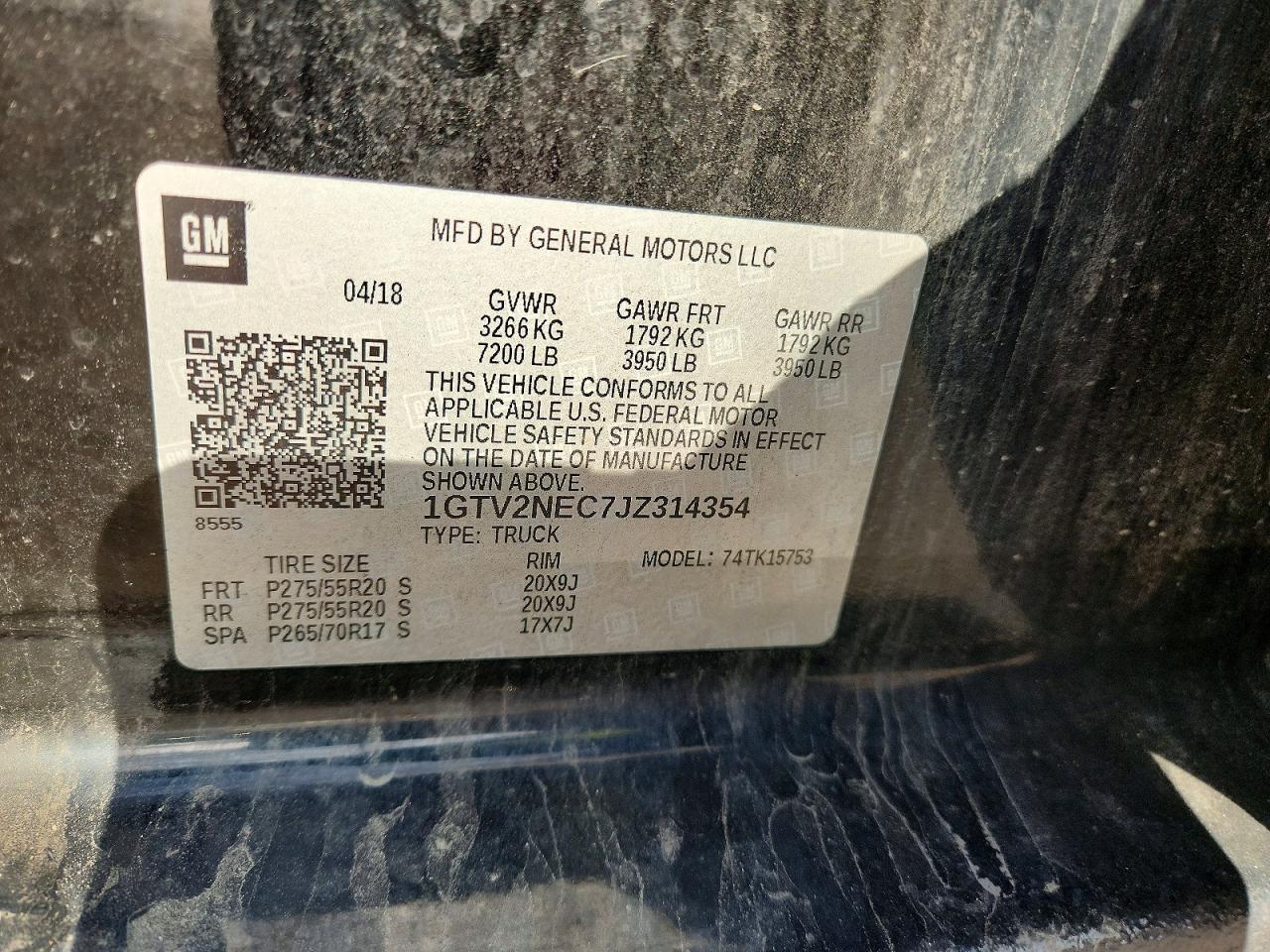 2018 GMC Sierra K1500 SLT