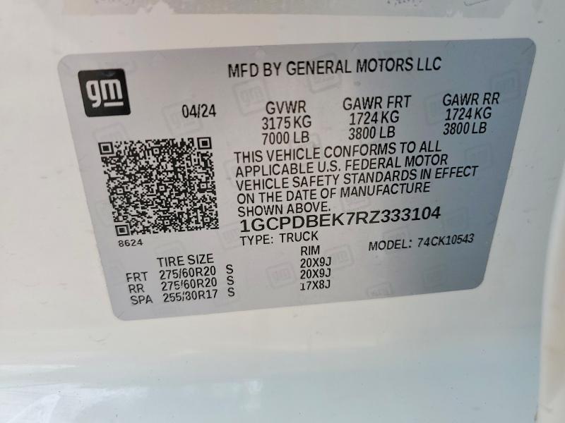 2024 Chevrolet Silverado K1500 Custom