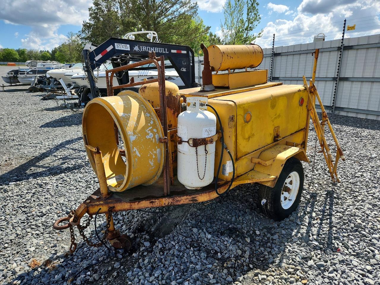 1984 Utility Trailer 1984 Manhole Support Trailer