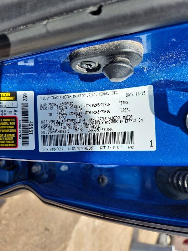 2016 Toyota Tacoma SR5 V6