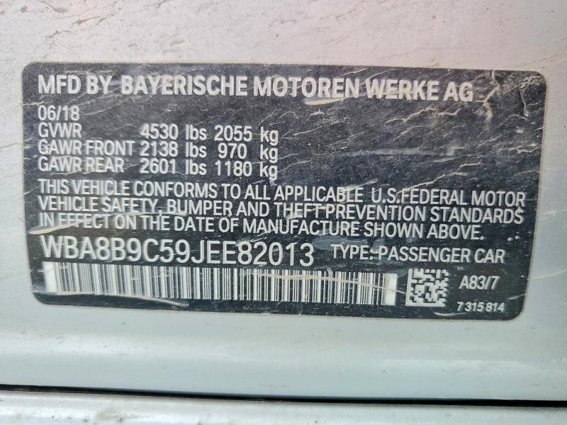 2018 BMW 330 i