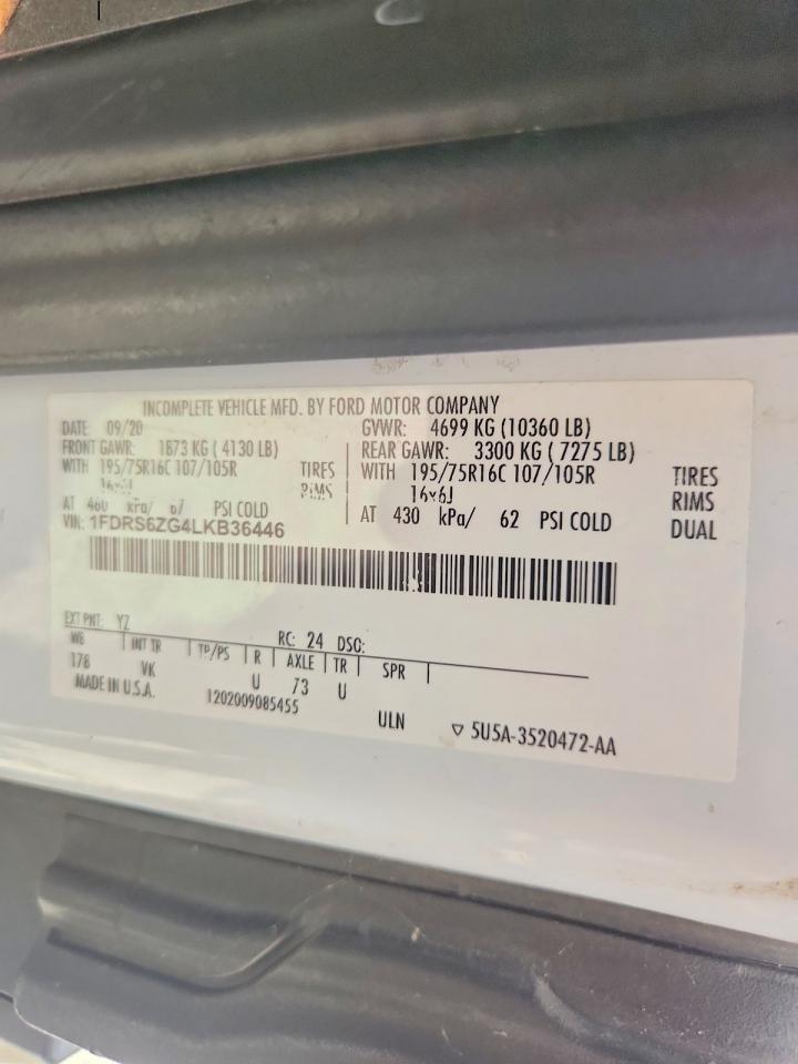 2020 Ford Transit T-350 BOX Truck
