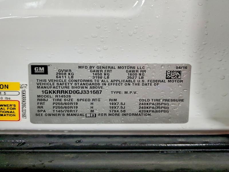 2016 GMC Acadia Slt-1