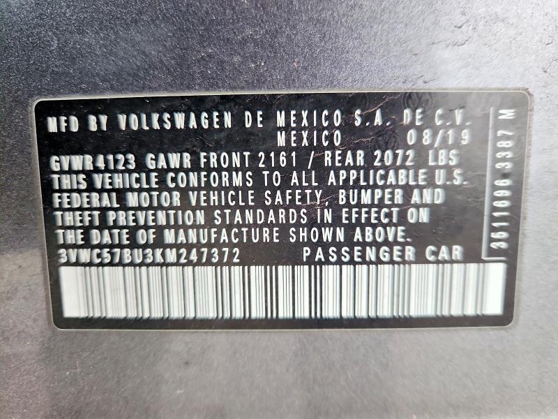 2019 Volkswagen Jetta s