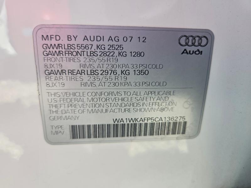 2012 Audi Q5 Prestige
