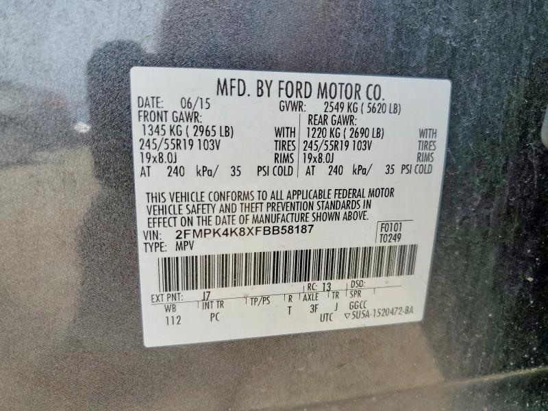 2015 Ford Edge Titanium