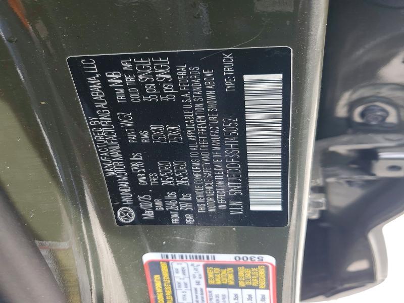 2025 Hyundai Santa Cruz Limited