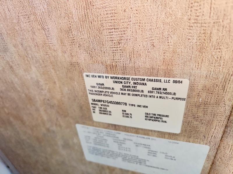 2005 Workhorse Custom Chassis RV