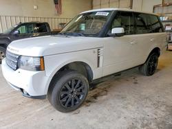Vehiculos salvage en venta de Copart Abilene, TX: 2012 Land Rover Range Rover hse Luxury
