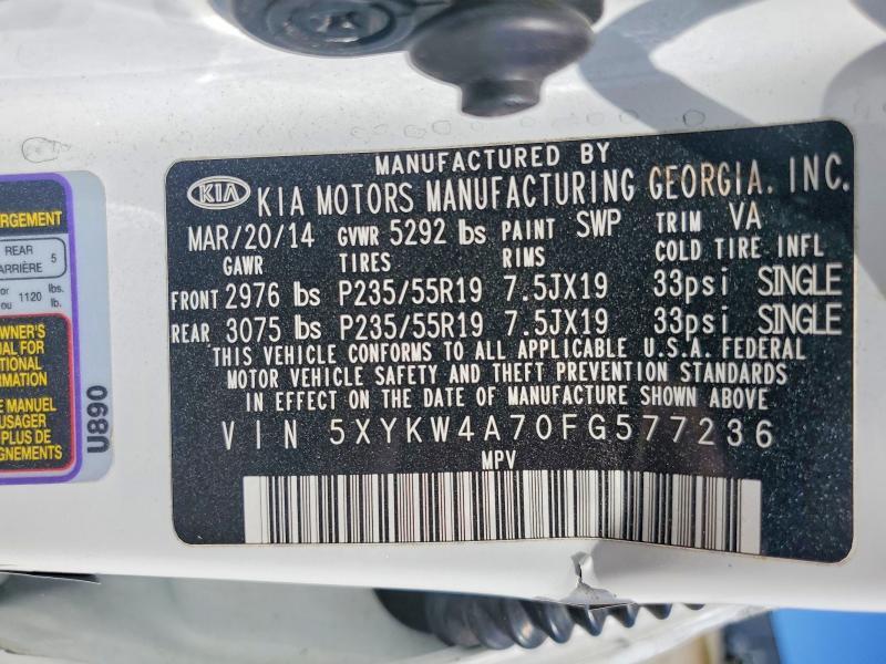 2015 KIA Sorento sx Limited