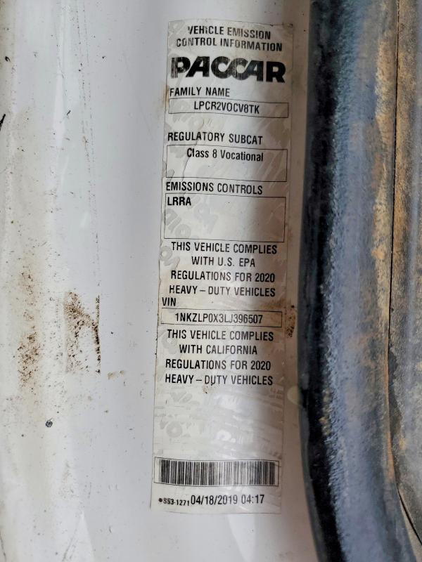 2020 Kenworth Construction T880