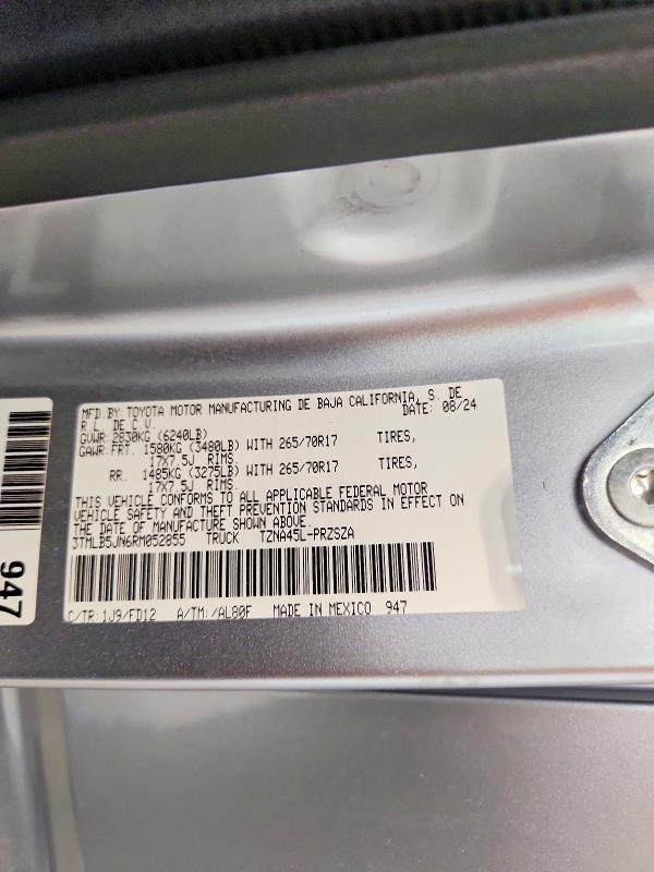 2024 Toyota Tacoma TRD OFF-Road