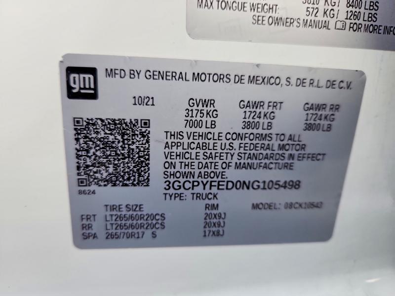 2022 Chevrolet Silverado LTD K1500 LT Trail Boss