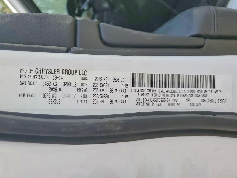 2015 Jeep Grand Cherokee Laredo