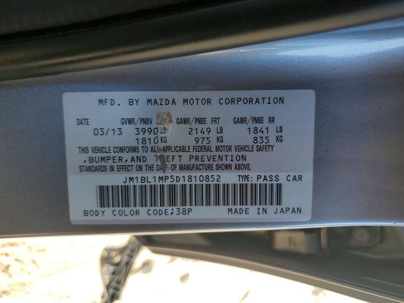 2013 Mazda 3 I