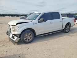 Salvage trucks for sale at Houston, TX auction: 2017 Ford F150 Supercrew