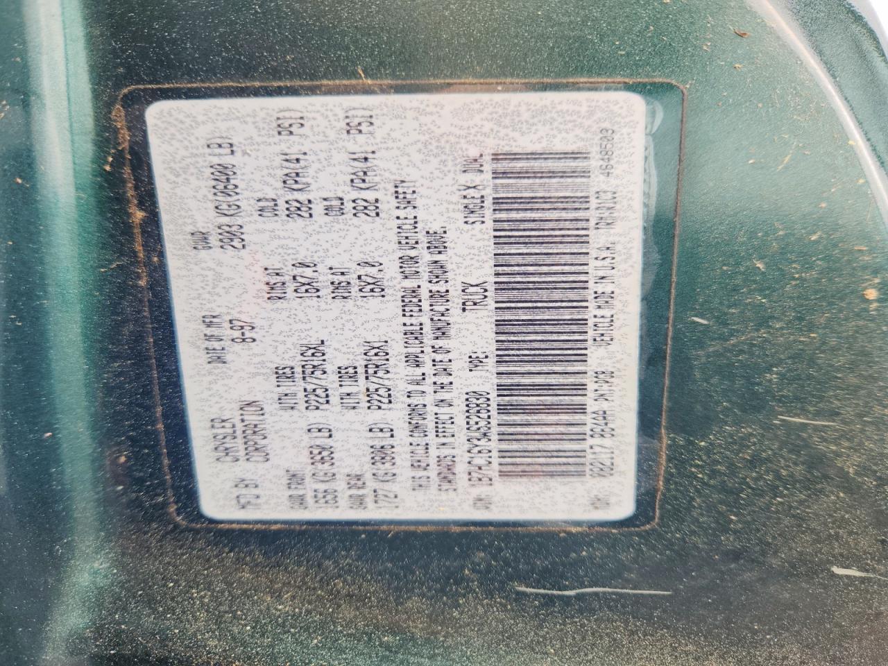 1998 Dodge RAM 1500