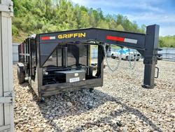 Salvage trucks for sale at Hurricane, WV auction: 2025 Griffen Dump Trailer