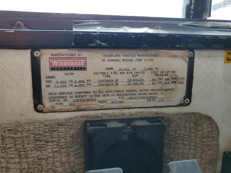 1998 Winnibago Brave RV