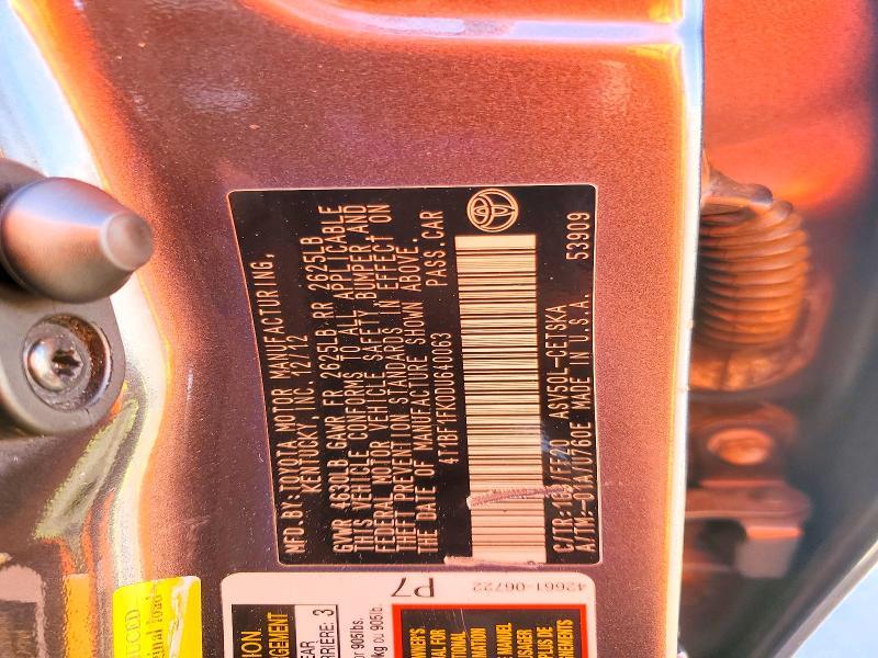 2013 Toyota Camry se