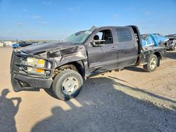 Salvage trucks for sale at Greenwood, NE auction: 2015 Chevrolet Silverado 2500 Flatbed Truck
