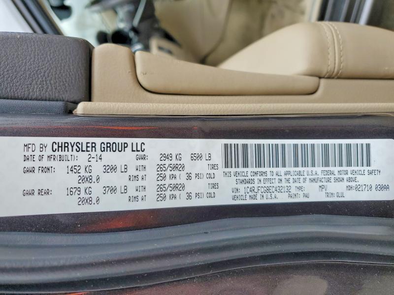 2014 Jeep Grand Cherokee Overland
