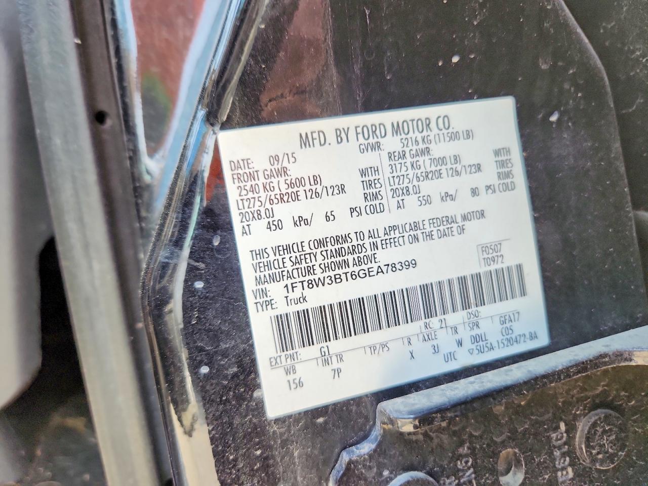 2016 Ford F350 Super Duty