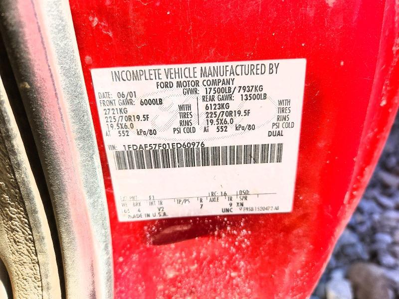 2001 Ford F550 Super Duty