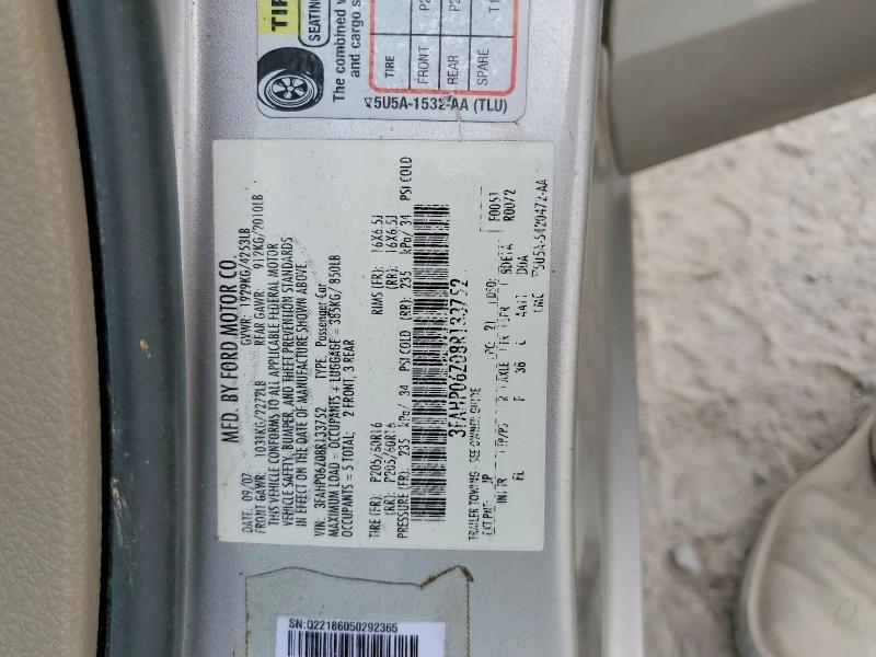 2008 Ford Fusion s