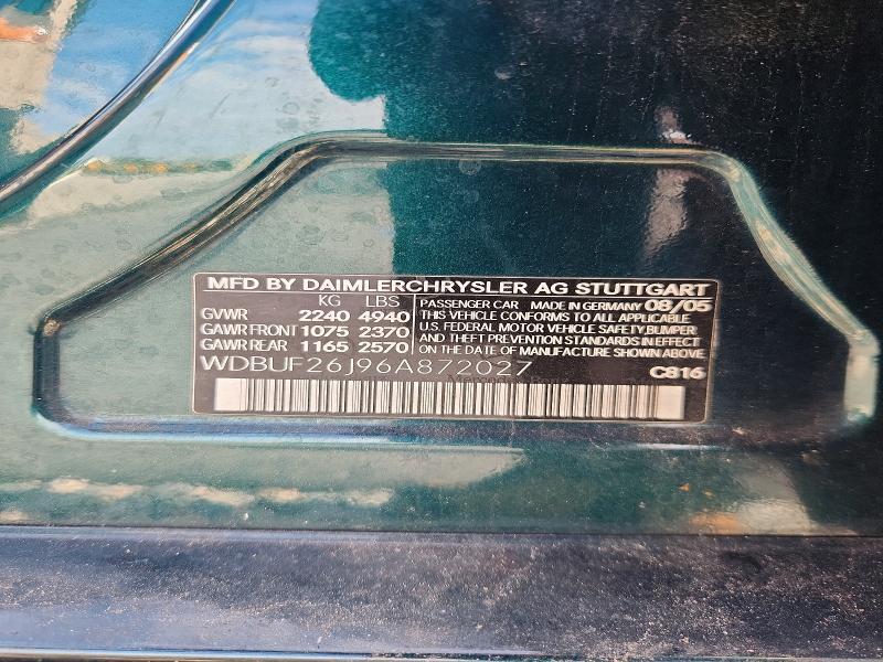 2006 Mercedes-Benz E 320 cdi
