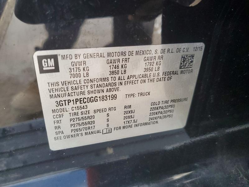 2016 GMC Sierra C1500 Denali